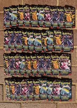 Paldean Fates Booster Pack Lot 40 Factory Sealed Pokemon Packs Fast Shipping! - Image 1