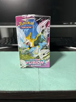Pokemon TCG Sword & Shield Fusion Strike Booster Box New Sealed + Soft Case - Image 3