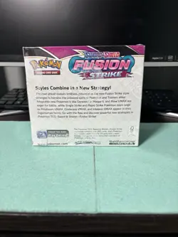 Pokemon TCG Sword & Shield Fusion Strike Booster Box New Sealed + Soft Case - Image 4