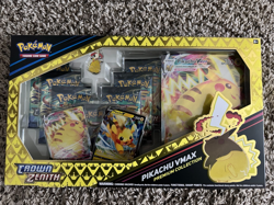 Pokemon TCG Crown Zenith Pikachu VMAX Premium Collection | BRAND NEW 7 PACKS - Image 2