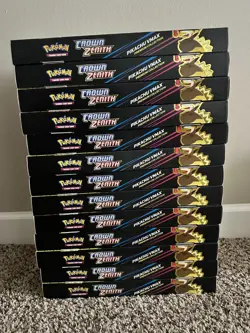 Pokemon TCG Crown Zenith Pikachu VMAX Premium Collection | BRAND NEW 7 PACKS - Image 4