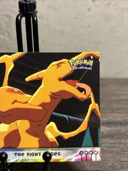 Pokemon TCG The Fight Rages Pokemon Topps Mewtwo Strikes Back 35-Fast Ship-LP!! - Image 3