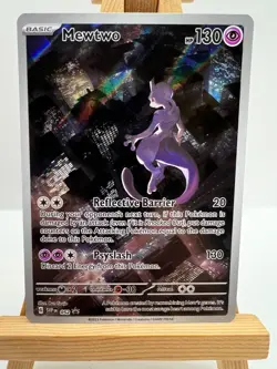 Pokemon TCG - S&V 151 - SVP052 Mewtwo ex - Black Star Promo - NM/M - Image 1