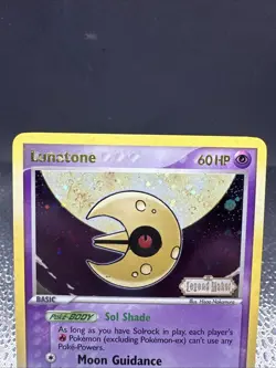 Lunatone 20/92 2006 Pokemon EX Legend Maker Reverse Holo Stamped NM - Image 3