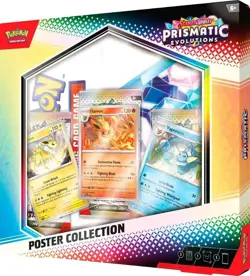 Pokemon TCG Scarlet & Violet Prismatic Evolutions Poster Collection Box - Image 5