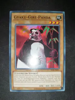 Gyaku-Gire-Panda DCR-DE021 Common YU-GI-OH Karte Near Mint Goat Burn Meta - Image 1