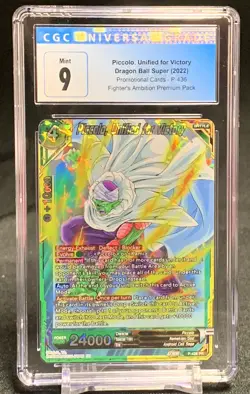 Dragon Ball Super TCG Piccolo, Unified for Victory P-436 PR Promo Card CGC 9 - Image 1