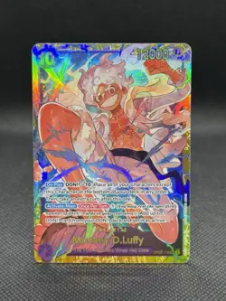 Monkey.D.Luffy OP05-119 SEC - One Piece TCG - English Card NM Secret Rare - Image 1