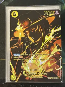 Portgas.D.Ace (SP) ST13-011 Legacy of The Master Foil One Piece Card English - Image 1