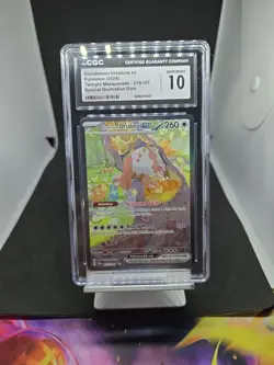 Bloodmoon Ursaluna ex 216/167 - CGC 10 - Pokemon Card TCG (Equiv. PSA BGS) - Image 1