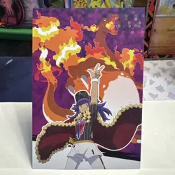 Leon Gigantamax Charizard Tournament Battle Bromide Card Holo Pokemon JapaneseNM - Image 2