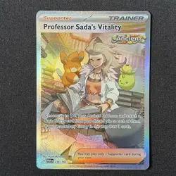 Professor Sada's Vitality 256/182 Paradox Rift Pokemon Card - Image 2