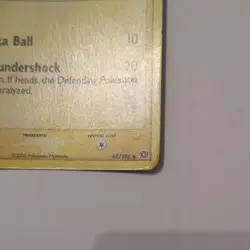 Pokemon Card - Pikachu 60/106 EX Emerald Reverse Holo Vintage - NM/LP - Image 3