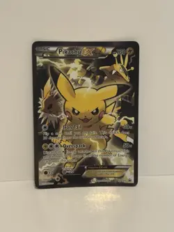 Pikachu EX Full Art Holo Foil Pokemon Card Black Star Promo XY124 - Image 1