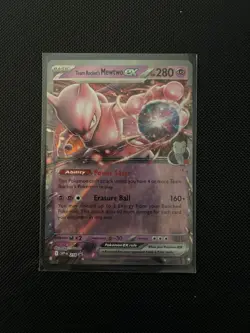 SV: Scarlet & Violet Promo Cards #216 Team Rocket's Mewtwo ex - Image 1
