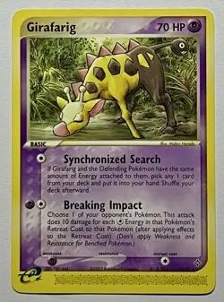 Girafarig 16/97 (NM) Uncommon EX Series: Dragon Rare 2003 Pokemon Card - Image 1