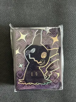 Pokemon TCG Card Sleeves (65 Count ) Mimikyu - Paldean Fates Sealed - Image 1