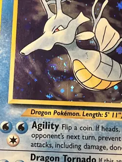 RARE Vintage Pokemon TCG Kingdra 8/111 Holo Unlimited Rare Neo Genesis Card VLP - Image 2