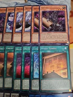 Yugioh 55 Card Millennium Zombie Deck Core Temple Sengenjin Gozuki Horus Mary - Image 2