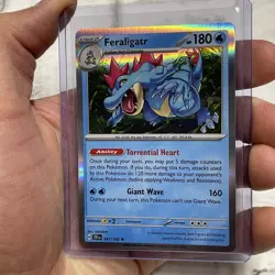Feraligatr - Holo Rare - Temporal Forces 041/162 TEF Pokemon TCG Card NM Pokemon - Image 1