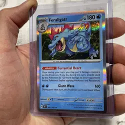Feraligatr - Holo Rare - Temporal Forces 041/162 TEF Pokemon TCG Card NM Pokemon - Image 2