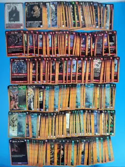 Vintage Rage CCG Werewolf Apocalypse 363 Card Lot White Wolf 1995 Foil Rare - Image 1