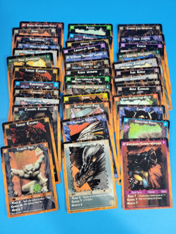 Vintage Rage CCG Werewolf Apocalypse 363 Card Lot White Wolf 1995 Foil Rare - Image 5