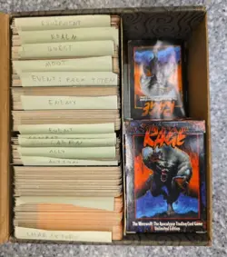 Rage Combat Trading Card Game Lot The Werewolf Apocalypse 1995 Assorted Lot - Image 2