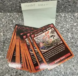 Rage Combat Trading Card Game Lot The Werewolf Apocalypse 1995 Assorted Lot - Image 5