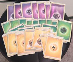Pokemon Cards: Lot of 36 Misc. Energy - Green, Yellow, Double Colorless + More - Image 3