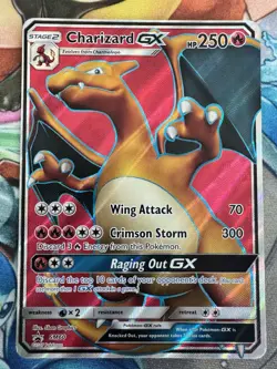 Pokemon TCG Charizard GX SM60 SM Promos Holo Card - Image 1