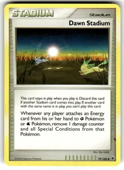 Pokemon TCG Dawn Stadium 79/100 Majestic Dawn Uncommon card Normal VLP - Image 1
