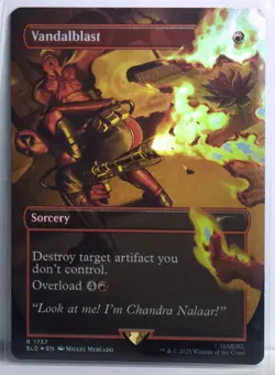Vandalblast (1757) [New, Near Mint] *Rainbow Foil* {Deadpool MTG SLD} - Image 1