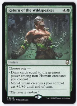 Return of the Wildspeaker R Commander: Modern Horizons 3 242 NM - Image 1