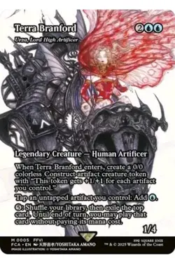 1x MTG Terra Branford - Urza Lord High Artificer (Showcase) Final Fantasy Mythic - Image 1