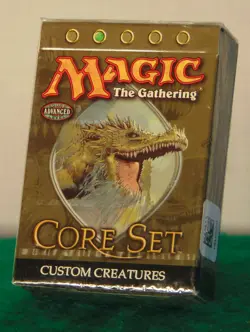 MTG Core Set CUSTOM CREATURES Theme Deck--Factory Sealed--Plus BCW Deck Guards - Image 3