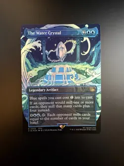 MTG Final Fantasy English The Water Crystal Borderless 0333 Foil - Image 1