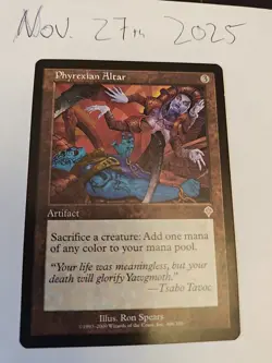 MTG Phyrexian Altar Invasion 306/350 Regular Rare Nm-LP - Image 1