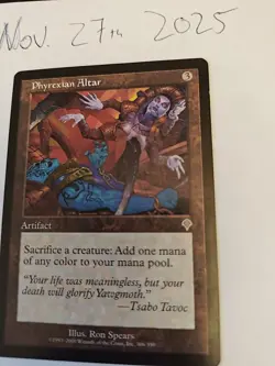 MTG Phyrexian Altar Invasion 306/350 Regular Rare Nm-LP - Image 2