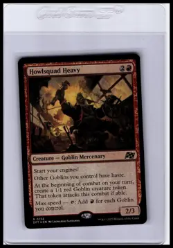 Aetherdrift #134 Howlsquad Heavy Foil - Image 1
