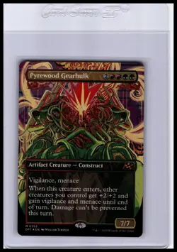 Aetherdrift #352 Pyrewood Gearhulk (Borderless) Foil - Image 1