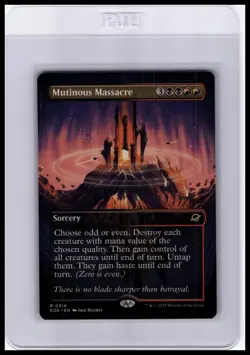 Edge of Eternities #314 Mutinous Massacre (Borderless) - Image 1