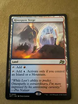 MTG - Riverpyre Verge Aetherdrift Magic The Gathering - Image 1