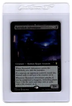 Battle for Baldur's Gate #577 Ravenloft Adventurer (Extended Art) Foil - Image 1