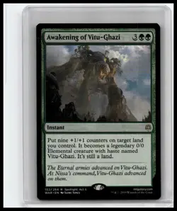 War of the Spark #152 Awakening of Vitu-Ghazi - Image 1