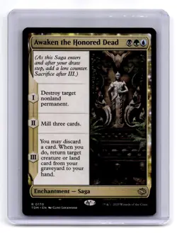 Tarkir: Dragonstorm #170 Awaken the Honored Dead - Image 1