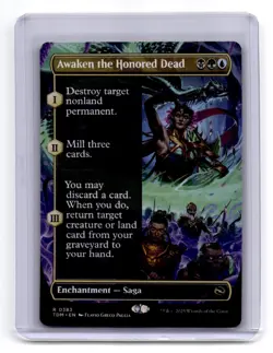 Tarkir: Dragonstorm #383 Awaken the Honored Dead (Borderless) - Image 1
