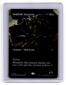 Tarkir: Dragonstorm #342 Sinkhole Surveyor (Borderless) Foil - Image 1