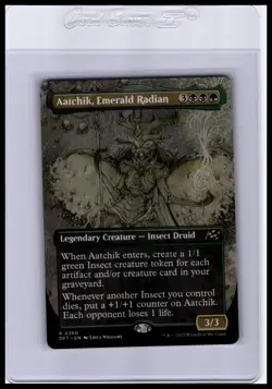 Aetherdrift #360 Aatchik, Emerald Radian (Borderless) - Image 1