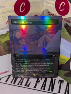 Foil Chocobo Camp NM/M Final Fantasy Magic MTG 0482 - Image 1